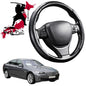 Black Samurai Segmented Steering Wheel Cover for BMW 5 Series 2010 - 2016 (F07 F10 F11)