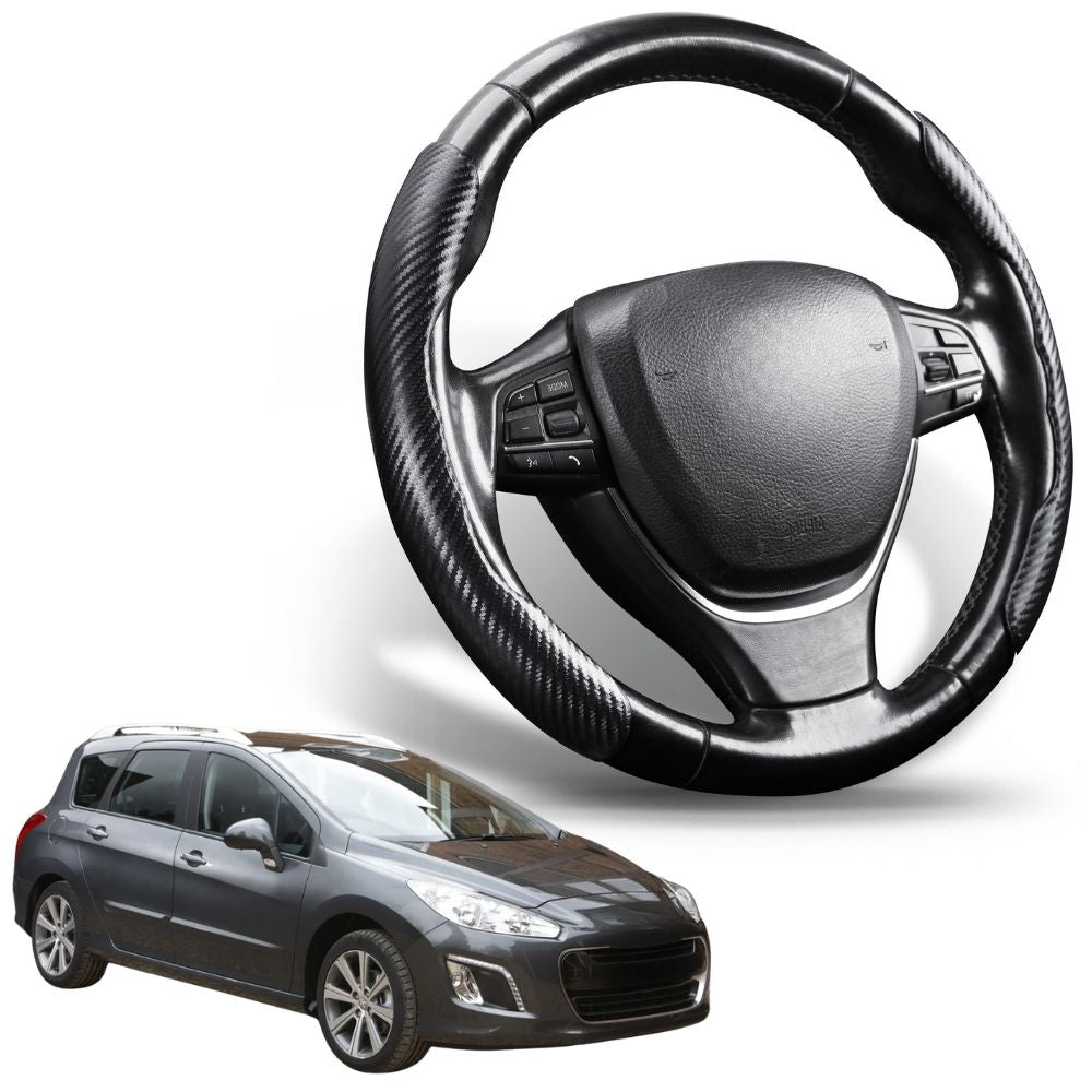 Segmented Steering Wheel Cover for Peugeot 308 2007 - 2013 Wagon (T7)