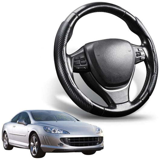 Segmented Steering Wheel Cover for Peugeot 407 2004 - 2010 Coupe