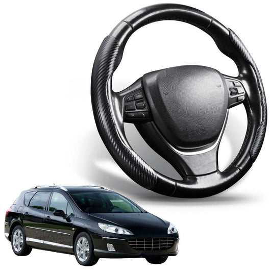 Segmented Steering Wheel Cover for Peugeot 407 2004 - 2010 Hatch
