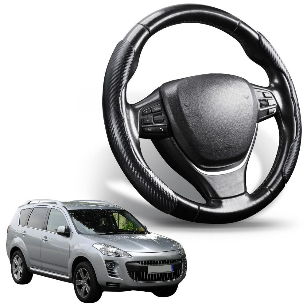 Segmented Steering Wheel Cover for Peugeot 4007 SUV 2007 - 2012