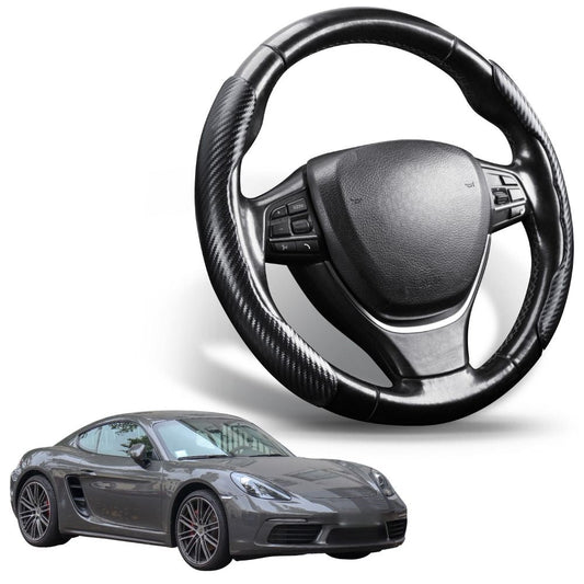 Segmented Steering Wheel Cover for Porsche 718 2016 - Current Boxster Cayman(982)