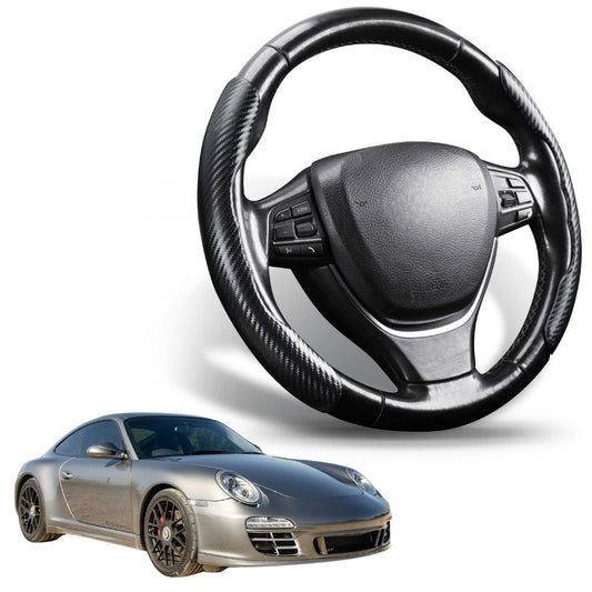 Segmented Steering Wheel Cover for Porsche 911 2005 - 2012 (997 without Bose)