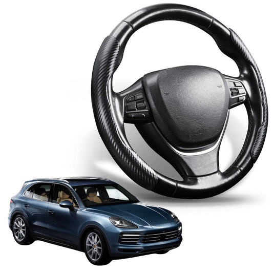 Segmented Steering Wheel Cover for Porsche Cayenne 2018 - Current