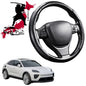 Black Samurai Segmented Steering Wheel Cover for Porsche Macan 2014 - 2023 95B