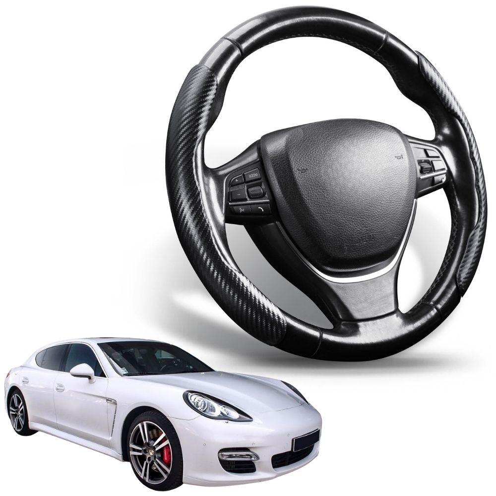 Segmented Steering Wheel Cover for Porsche Panamera 2009 - 2016 (970 G1)