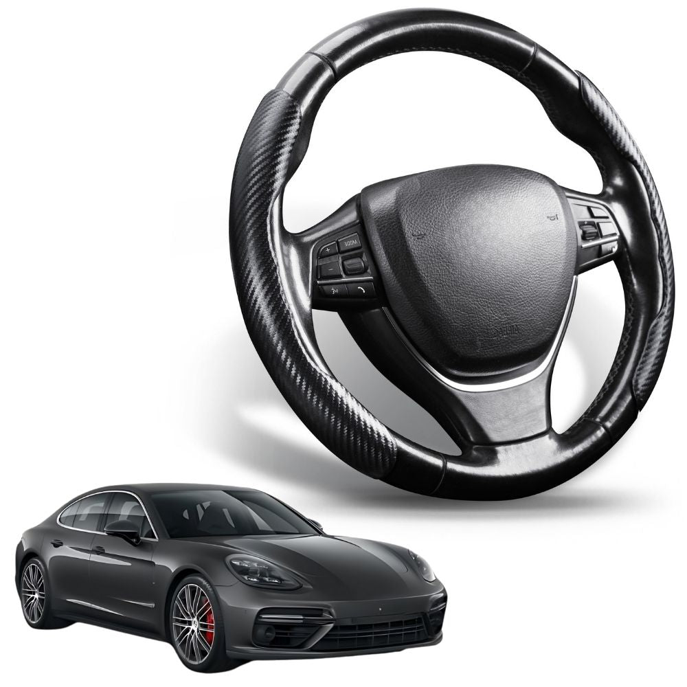Segmented Steering Wheel Cover for Porsche Panamera 2017 - Current (972 G2)
