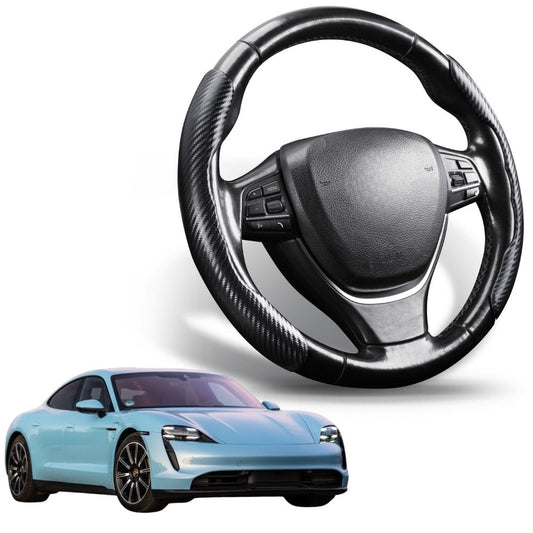 Segmented Steering Wheel Cover for Porsche Taycan 2019 - Current