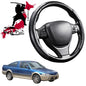 Black Samurai Segmented Steering Wheel Cover for Proton Jumbuck 2002 - 2010 (Ute)