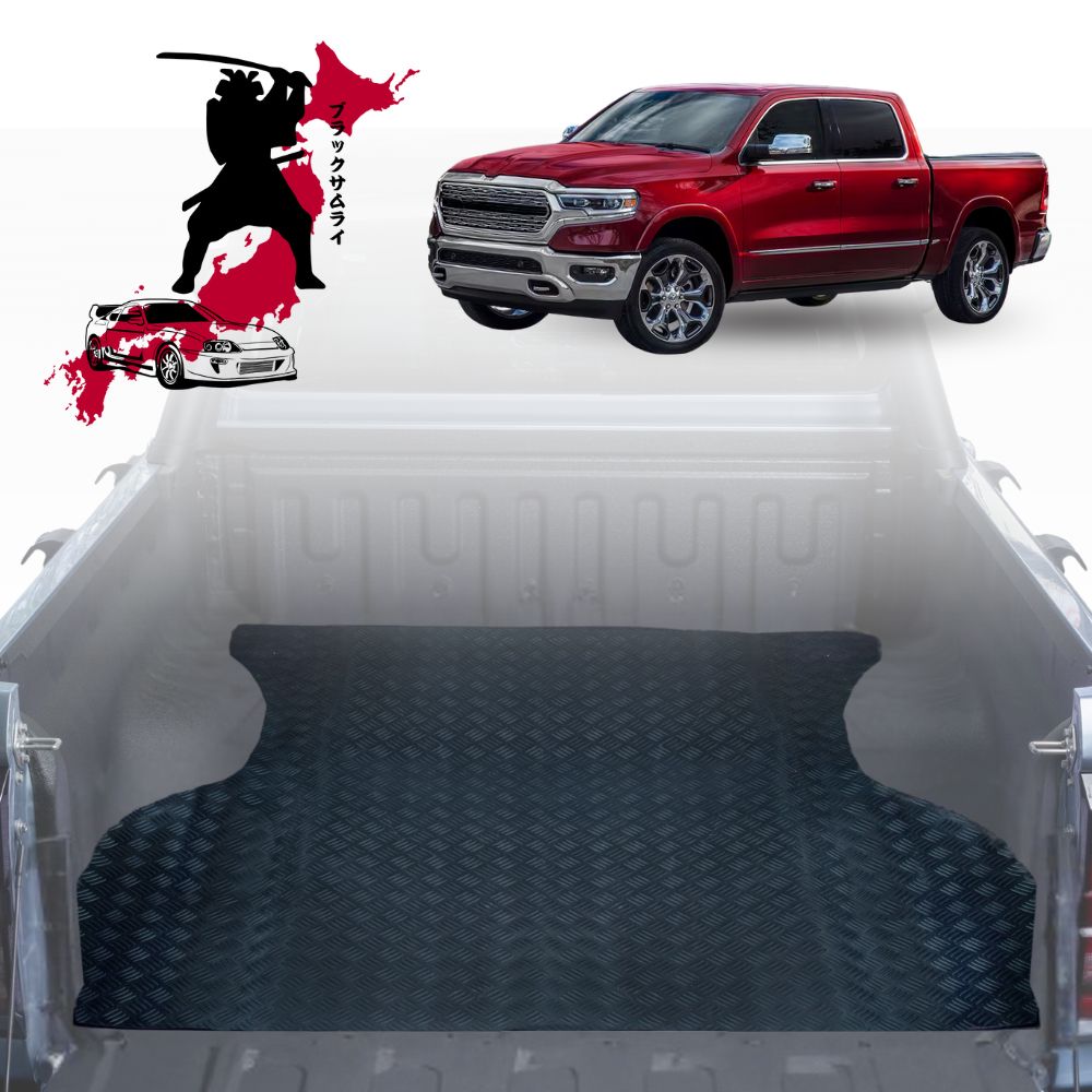Black Samurai UTE Tub Mat Tray Liner for RAM 1500 Laramie 2019 - Current (DT)