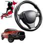 Black Samurai Segmented Steering Wheel Cover for RAM 1500 Warlock II 2019 - Current (DT)