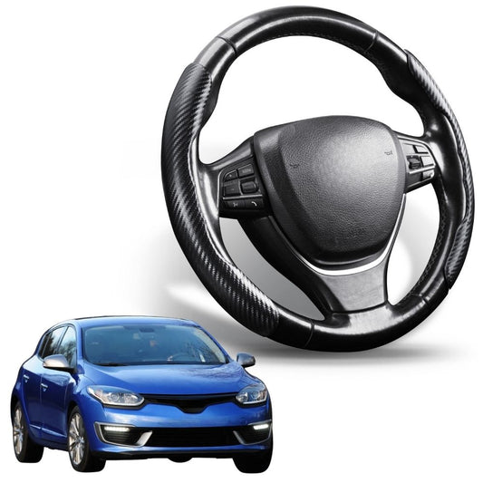 Segmented Steering Wheel Cover for Renault Megane 2008 - 2016 Hatch