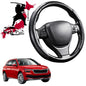 Black Samurai Segmented Steering Wheel Cover for Skoda Kamiq 2019 - Current NW