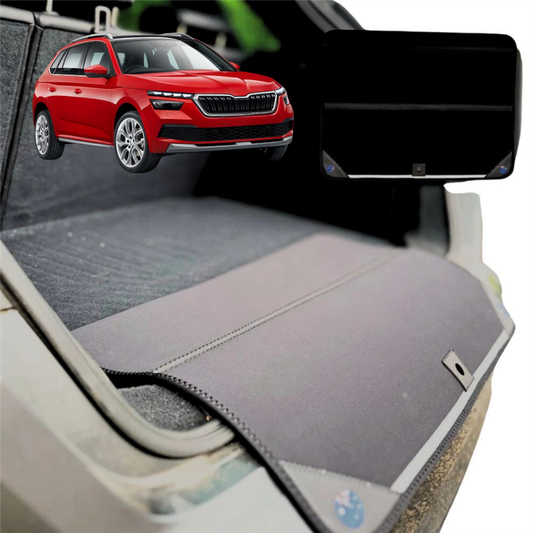 Rear Cargo Boot Bumper Protector for Skoda Kamiq 2019 - Current NW - XL (98 x 55) - Black