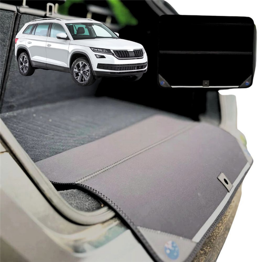 Rear Cargo Boot Bumper Protector for Skoda Kodiaq 2017 - Current NS - XL (98 x 55) - Black