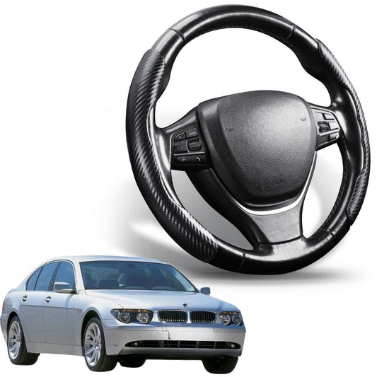Segmented Steering Wheel Cover for BMW 7 Series 2002 - 2009 (E65 E66 E67 E68)