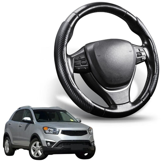Segmented Steering Wheel Cover for SsangYong Korando 2014 - 2018