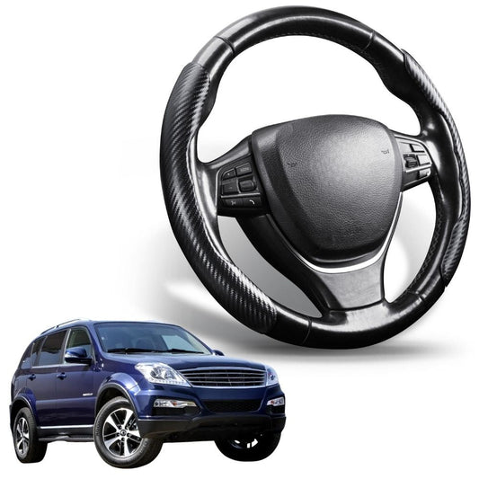 Segmented Steering Wheel Cover for SsangYong Rexton 2014 - 2017
