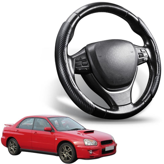 Segmented Steering Wheel Cover for Subaru Impreza 2000 - 2007 GD, GG, GG Facelift
