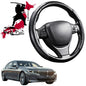 Black Samurai Segmented Steering Wheel Cover for BMW 7 Series 2015 - 2022 (G11 G12)