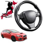Black Samurai Segmented Steering Wheel Cover for Subaru Levorg 2011 - 2016 V1