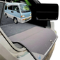 Rear Cargo Boot Bumper Protector for Subaru Sambar 1990 - 1999 - XL (98 x 55) - Black