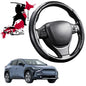 Black Samurai Segmented Steering Wheel Cover for Subaru Solterra 2023 - Current (EA10)