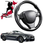 Black Samurai Segmented Steering Wheel Cover for BMW 8 Series 2018 - Current  Coupe/Convertible (G14 G15)