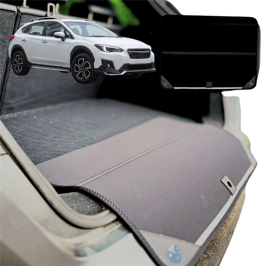 Rear Cargo Boot Bumper Protector for Subaru XV 2017 - 2022 (GT) - XL (98 x 55) - Black