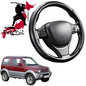 Black Samurai Segmented Steering Wheel Cover for Suzuki Jimny 1998 - 2018 JB