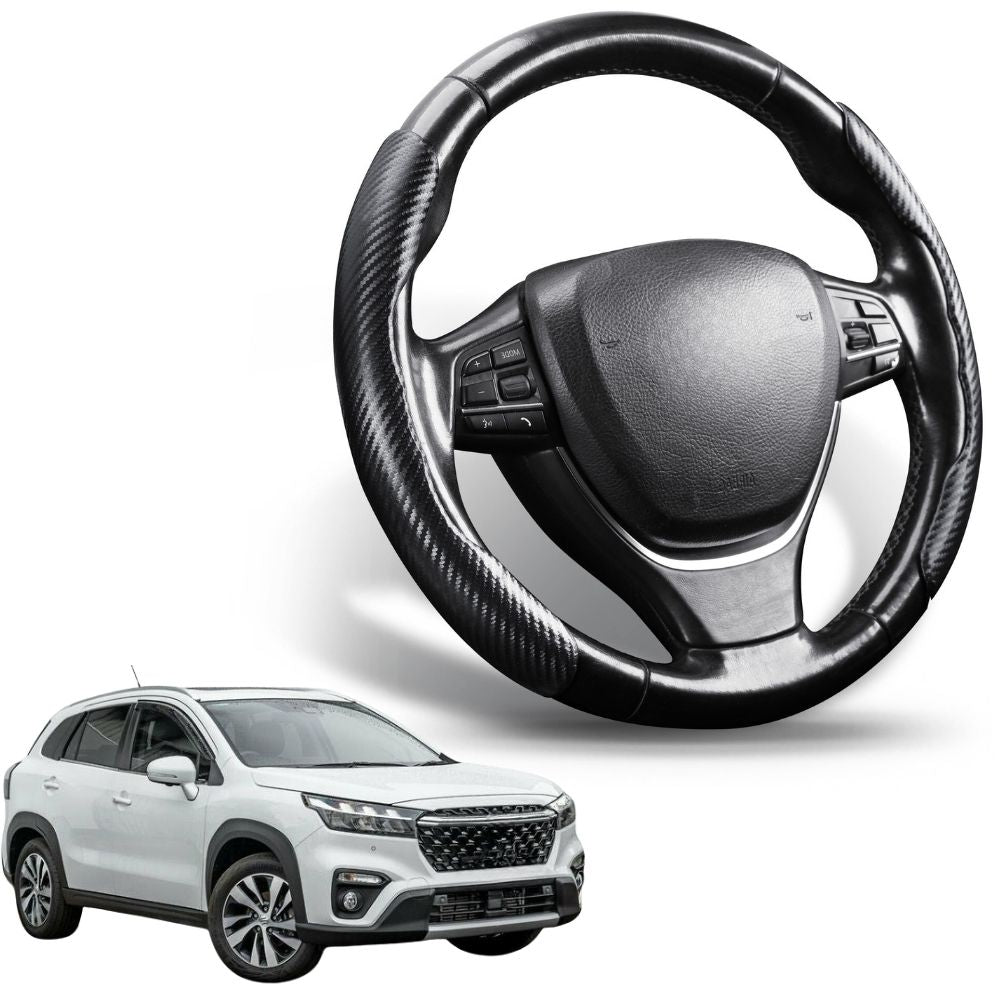 Segmented Steering Wheel Cover for Suzuki S-Cross 2014 - 2021 JY