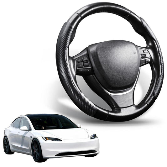 Segmented Steering Wheel Cover for Tesla Model 3 2024 - Current (Highlander)
