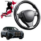 Black Samurai Segmented Steering Wheel Cover for BMW iX 2022 - Current (I20)