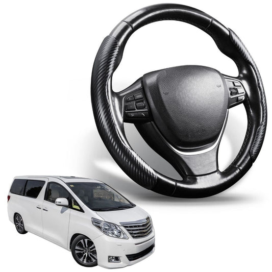 Segmented Steering Wheel Cover for Toyota Alphard 2008 - 2015 Vellfire (AH20)