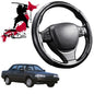 Black Samurai Segmented Steering Wheel Cover for Toyota Camry 1987 - 1993 V20, XV10