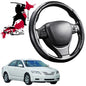 Black Samurai Segmented Steering Wheel Cover for Toyota Camry 2006 - 2011 (XV40)