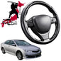 Black Samurai Segmented Steering Wheel Cover for Toyota Camry 2012 - 2017 (XV50)