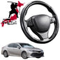Black Samurai Segmented Steering Wheel Cover for Toyota Camry 2018 - Current (XV70)