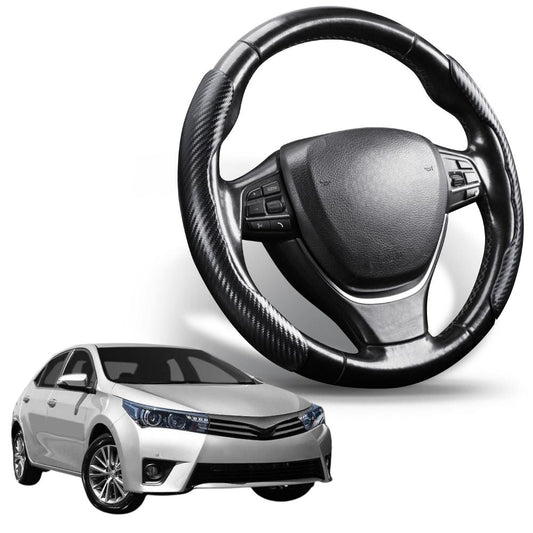 Segmented Steering Wheel Cover for Toyota Corolla 2013 - 2019 Sedan