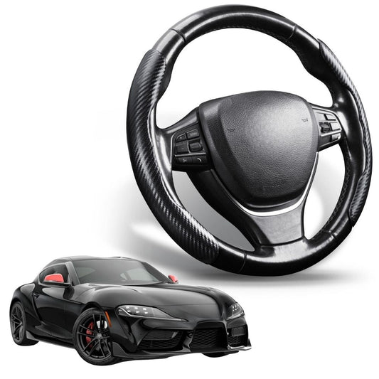 Segmented Steering Wheel Cover for Toyota GR Supra 2020 - Current (J29, DB, A90/A91)