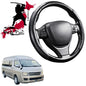 Black Samurai Segmented Steering Wheel Cover for Toyota Hiace Van 2005 - 2018 (Crew)