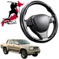 Black Samurai Segmented Steering Wheel Cover for Toyota Hilux Double Cab 1997 - 2005