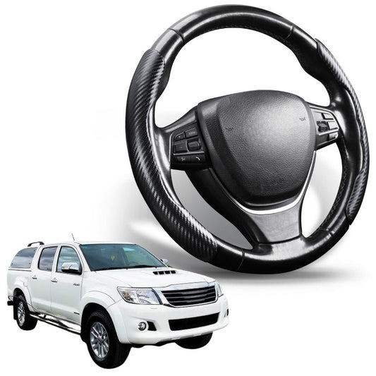 Segmented Steering Wheel Cover for Toyota Hilux Double Cab 2005 - 2015