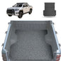Honeycomb UTE Tub Mat Tray Liner for Toyota Hilux Double Cab 2015 - Current - Grey