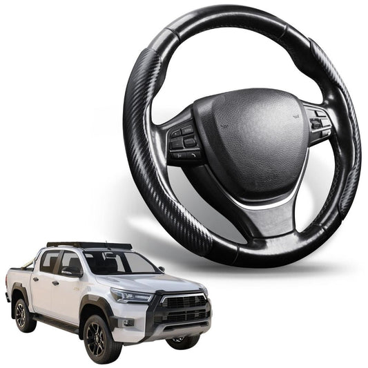Segmented Steering Wheel Cover for Toyota Hilux Double Cab 2015 - Current
