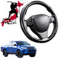 Black Samurai Segmented Steering Wheel Cover for Toyota Hilux Extra Cab 2015 - Current