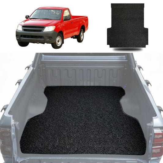 Honeycomb UTE Tub Mat Tray Liner for Toyota Hilux Single Cab 2005 - 2015 - Black