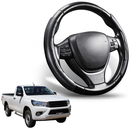 Segmented Steering Wheel Cover for Toyota Hilux Single Cab 2015 - Current