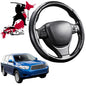 Black Samurai Segmented Steering Wheel Cover for Toyota Kluger 2007 - 2013 (XU40)