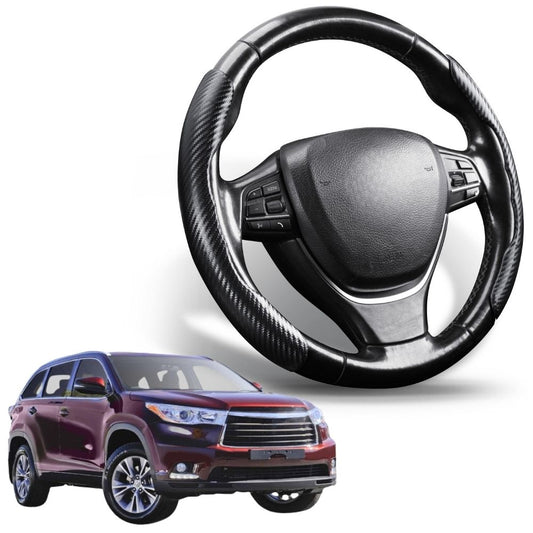 Segmented Steering Wheel Cover for Toyota Kluger 2014 - 2020 (XU50)